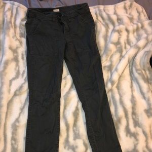 Charcoal J Crew Pants